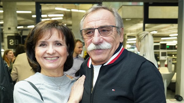 Veronika Freimanov a Pavel Zednek (Praha, 20. nora 2020)