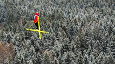 Deštné v Orlických horách - kvalifikace na závod SP v Big Airu. Deštné v Orlických horách - kvalifikace na závod SP v Big Airu.