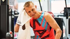 Legendární český Ironman Petr Vabroušek při tréninku. (24. ledna 2020) Legendární český Ironman Petr Vabroušek při tréninku. (24. ledna 2020)