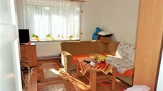 Obývací pokoj slouží i jako ložnice. Obývací pokoj slouží i jako ložnice.