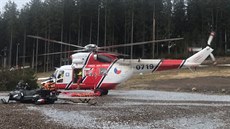 Vrtulník Letecké záchranné služby Armády ČR. Vrtulník Letecké záchranné služby Armády ČR.