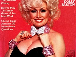 Dolly Partonová na titulní stran Playboye v íjnu 1978 ve svých 32 letech