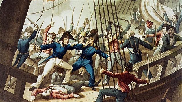 Tato partie dopadla spn pro Brity. Posdka krlovsk lodi Shannon 1. ervna roku 1813 porazila Ameriany na fregat USS Chesapeake u Halifaxu. Chesapeake ovldli pod vedenm kapitna Philipa Brokea.
