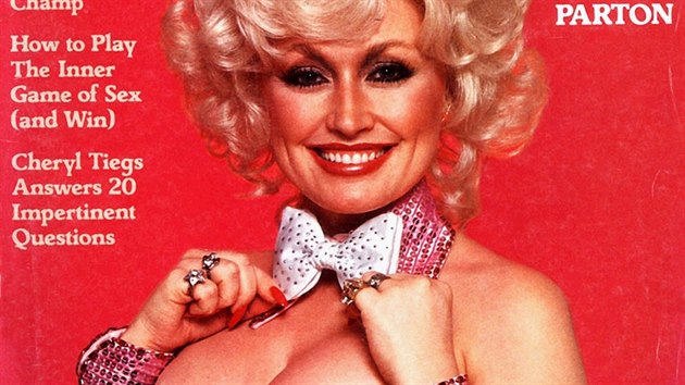 Dolly Partonov na tituln stran Playboye v jnu 1978 ve svch 32 letech
