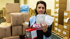 Zhruba sedm stovek respirátorů má nyní ve svých zásobách oddělení urgentního... Zhruba sedm stovek respirátorů má nyní ve svých zásobách oddělení urgentního...