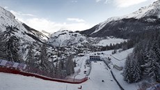 Trať v italském středisku La Thuile. Závod lyžařek v kombinaci musel být kvůli... Trať v italském středisku La Thuile. Závod lyžařek v kombinaci musel být kvůli...
