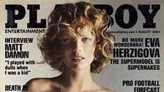 Jedním z mnoha magazín na jejich obálce se Herzigová objevila, je i Playboy...