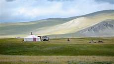 Bná mongolská usedlost