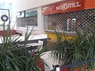 Food court v Paláci Pardubice má zavřeno.