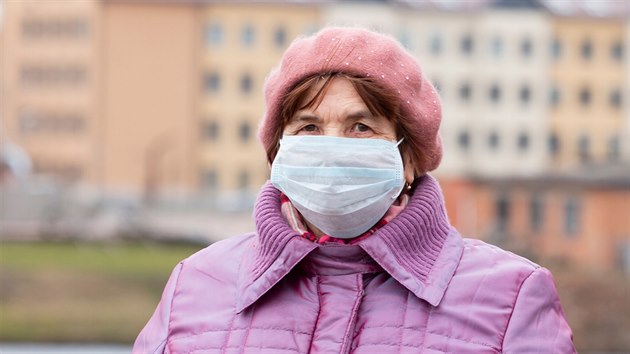 Seniorka, koronavirus Seniorka, koronavirus