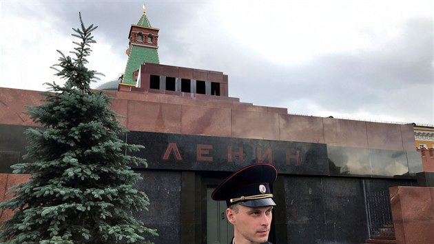 Leninovo mauzoleum na moskevskm Rudm nmst
