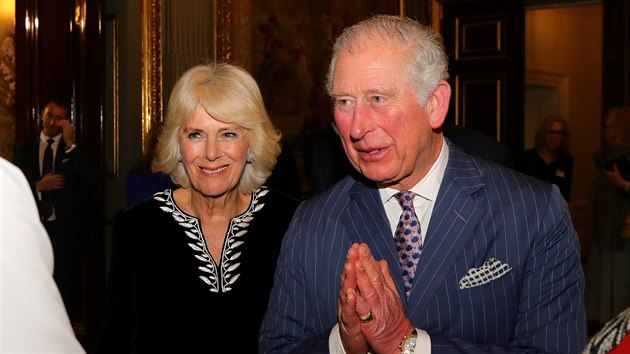 Vvodkyn Camilla a princ Charles (Londn, 9. bezna 2020)