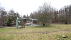 Stanice záchranky by měla vyrůst v zatáčce ulice Kunratická. Stanice záchranky by měla vyrůst v zatáčce ulice Kunratická.
