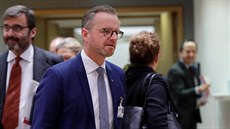 védský ministr vnitra Mikael Damberg ped jednáním ministr vnitra EU v...