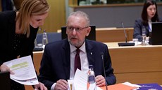 Chorvatský ministr vnitra Davor Boanovi ped jednáním ministr vnitra EU v...