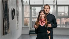 Oděvní designérka Andrea Vytlačilová a malíř Josef Zlamal (11. března 2020) Oděvní designérka Andrea Vytlačilová a malíř Josef Zlamal (11. března 2020)