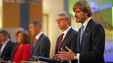 Tisková konference po jednání Bezpečnostní rady státu (9. března 2020) Tisková konference po jednání Bezpečnostní rady státu (9. března 2020)