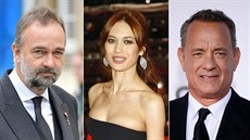 Karel Habsburský, Olga Kurylenko a Tom Hanks Karel Habsburský, Olga Kurylenko a Tom Hanks