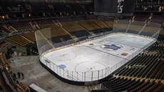 Také Scotiabank Arena v Torontu zůstane kvůli koronaviru na nějakou dobu... Také Scotiabank Arena v Torontu zůstane kvůli koronaviru na nějakou dobu...