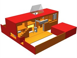 Model rodinného domu 