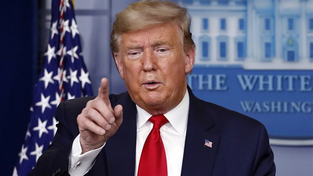 Americký prezident Donald Trump (26. března 2020)