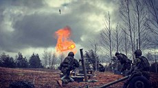 Česká minometná jednotka v Lotyšsku Česká minometná jednotka v Lotyšsku