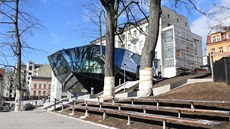 V Jablonci skončila výstavba atypické přístavby muzea za 57 milionů korun, jež... V Jablonci skončila výstavba atypické přístavby muzea za 57 milionů korun, jež...