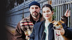 Kameramanka Veronika Donutková a hudebník Radim Vychopeň Kameramanka Veronika Donutková a hudebník Radim Vychopeň