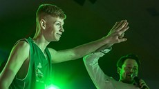 Matyáš Vrábel coby účastník trojkařského klání na Utkání hvězd Kooperativa NBL. Matyáš Vrábel coby účastník trojkařského klání na Utkání hvězd Kooperativa NBL.