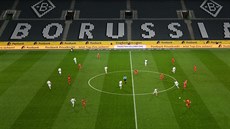 I kdyby se bundesliga dohrávala bez diváků, ochozy stadionu v Mönchengladbachu... I kdyby se bundesliga dohrávala bez diváků, ochozy stadionu v Mönchengladbachu...