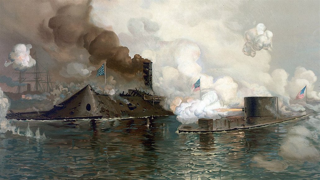 Bitva na Hampton Roads, 9. bezen 1862
