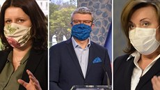 Sladěné roušky našich politiků Sladěné roušky našich politiků
