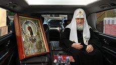 Patriarcha ruské pravoslavné církve Kirill v pátek objídl ruskou metropoli s...