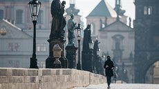 Karlův most v Praze (1. dubna 2020) Karlův most v Praze (1. dubna 2020)