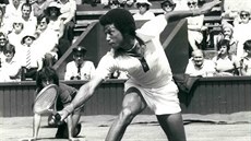 Arthur Ashe v dobách své největší slávy. Arthur Ashe v dobách své největší slávy.