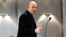 Scenárista a spisovatel Ondřej Štindl s Českým lvem za scénář k filmu Pouta (5.... Scenárista a spisovatel Ondřej Štindl s Českým lvem za scénář k filmu Pouta (5....
