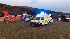 Záchranáři v sobotu večer vyjížděli k cyklistovi bez známek života do Beskyd... Záchranáři v sobotu večer vyjížděli k cyklistovi bez známek života do Beskyd...
