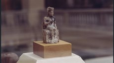 Chufu. Soška stavitele Velké pyramidy v Gíze je jedinou doloženou podobiznou... Chufu. Soška stavitele Velké pyramidy v Gíze je jedinou doloženou podobiznou...