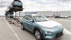 Automobilka Hyundai Motor v Noovicích (14. dubna 2020)