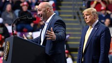 Prezident organizace UFC Dana White je přítelem amerického prezidenta Donalda... Prezident organizace UFC Dana White je přítelem amerického prezidenta Donalda...
