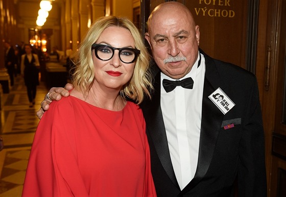 Andrej Hryc a jeho dcera Wanda Hrycová (Výroní filmové ceny eský lev za rok...