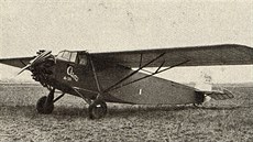 Prototyp hornoploníku Aero A.35 krátce po dokonení v listopadu 1928. Následn...