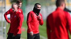 Fotbalisté Slavie opět mohou trénovat. Fotbalisté Slavie opět mohou trénovat.