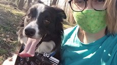 Dobrovolnice Renata Gájová chodí v době koronavirové krize pomáhat seniorům. Dobrovolnice Renata Gájová chodí v době koronavirové krize pomáhat seniorům.
