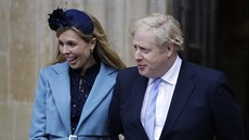 Carrie Symondsová a Boris Johnson (Londýn, 9. března 2020) Carrie Symondsová a Boris Johnson (Londýn, 9. března 2020)