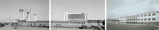 Souasný areál Fakultní nemocnice Brno vznikal postupn na bohunických pláních....