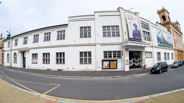 Uzavřený kulturní dům Peklo v Plzni (29. dubna 2020)