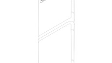 Prmyslový vzor nástupce Samsungu Galaxy Z Flip.