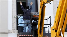 V jednom z pečovatelských domů v Portugalsku, kde platí přísná karanténní... V jednom z pečovatelských domů v Portugalsku, kde platí přísná karanténní...