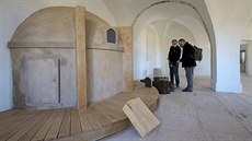 Jedním z lákadel nové stálé expozice na ledečském hradě bude replika sklářské... Jedním z lákadel nové stálé expozice na ledečském hradě bude replika sklářské...